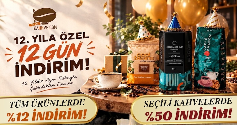 KahhveCom Ekim 2026 Kampanyası Banner