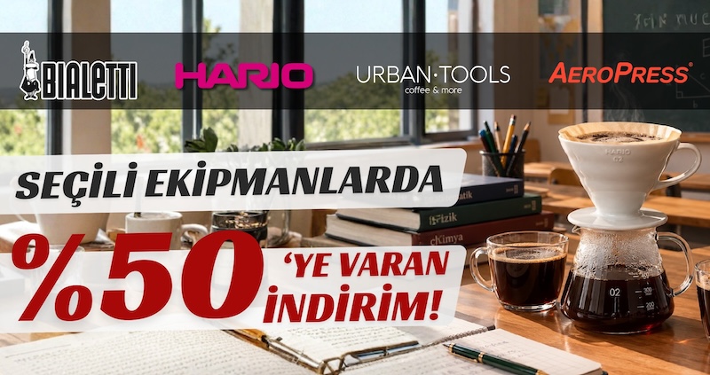 KahhveCom Eylül 2026 Ekipmanlar Kampanyası
